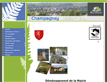 Tablet Screenshot of champagney.fr